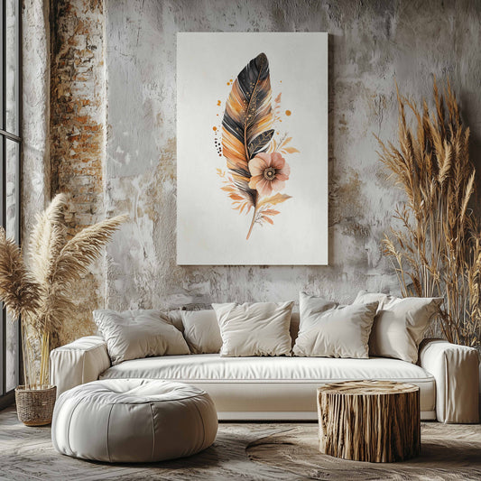 Golden Feather Bloom