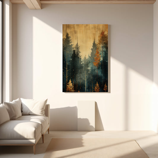 Golden Whisper of the Pines