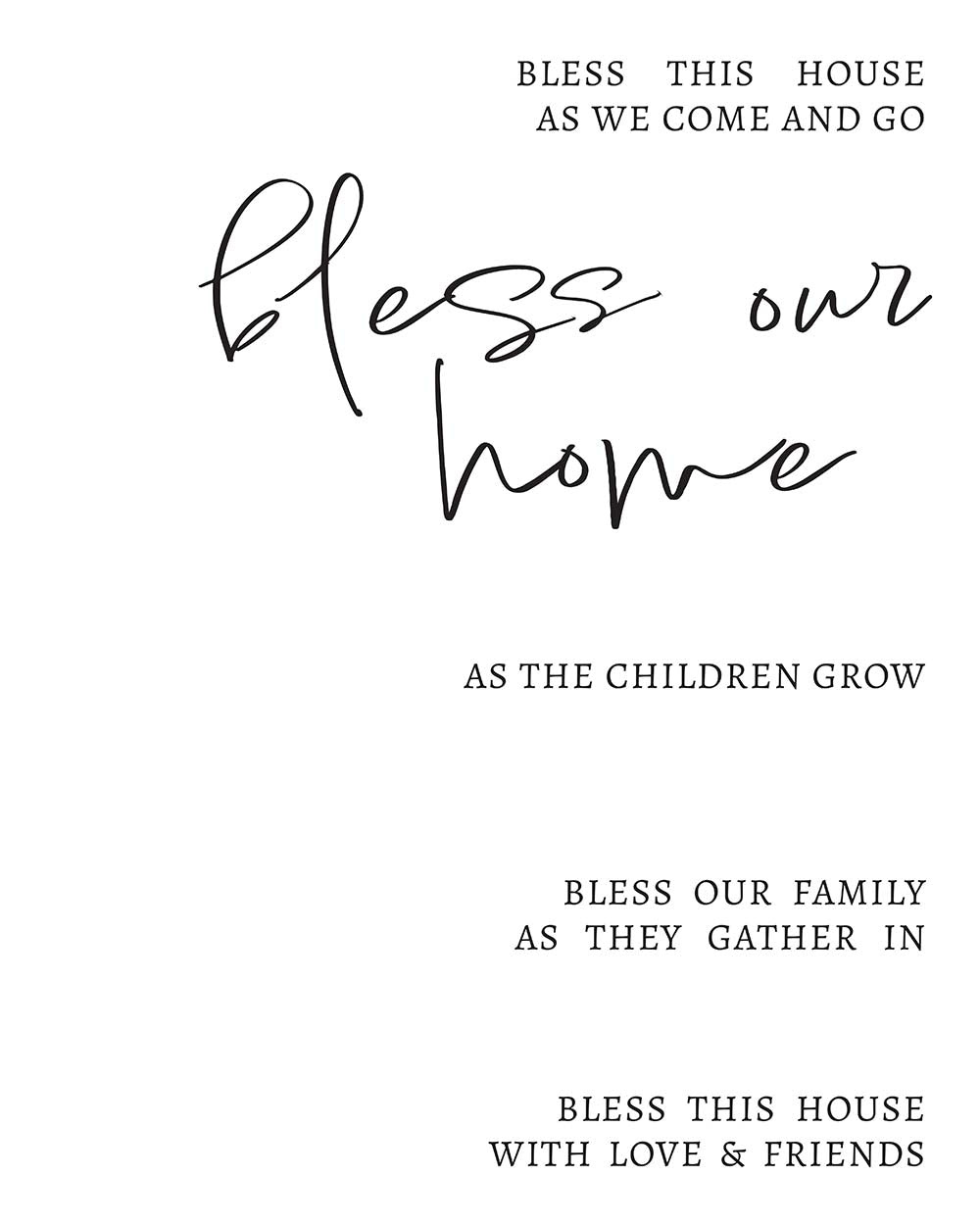Bless Our Home