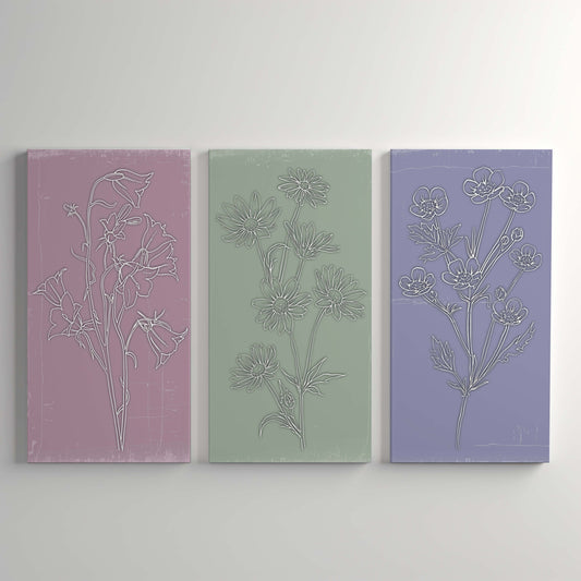 Botanical Serenity Trio